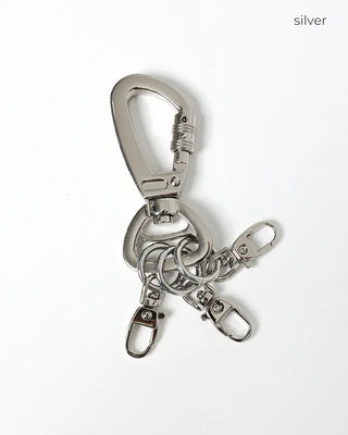 Carabiner buckle key ring