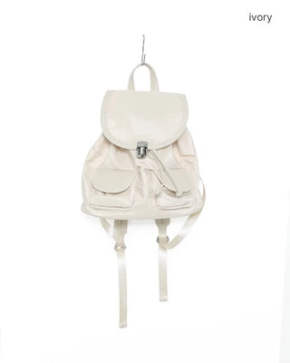 Multi-pocket basic backpack