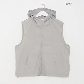 Weather Hooded Vest