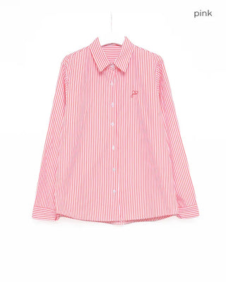 Heart Point Stripe Shirt