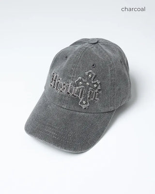 Old English Cross Patch Cap