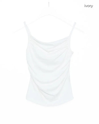 Bust drape bra top camisole