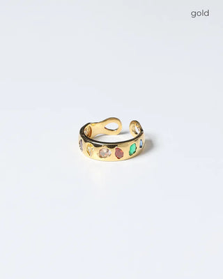 (Unisex) Cubic Zirconia Ring