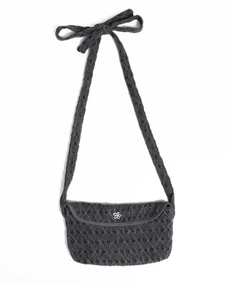 Flower Diamond Lace Waist Pouch