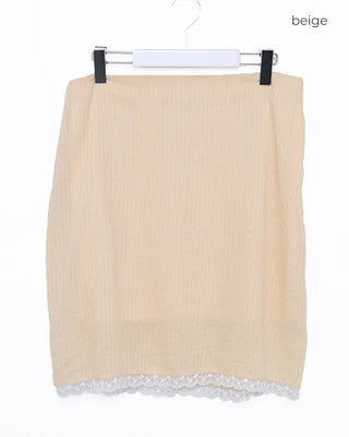 Layered midi skirt
