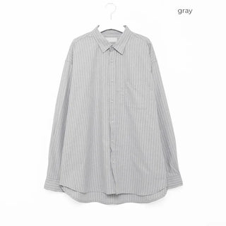 Oversized cotton shirt