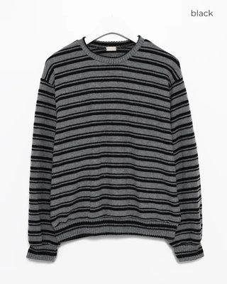 Double-border fleece pullover