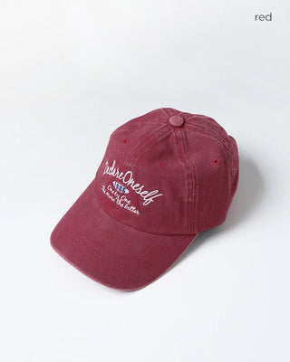 Pigment lettering cap
