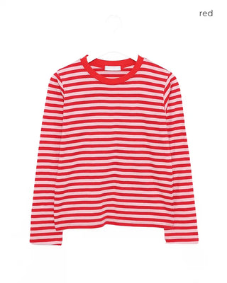 Slim-fit collar T-shirt