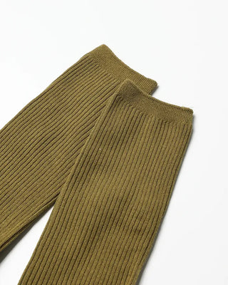 Ribbed long socks
