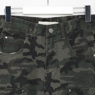 Camouflage Pattern Cargo Pants