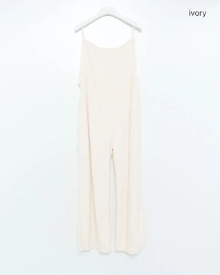 Pile Camisole Jumpsuit