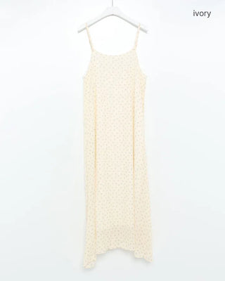 Flower Camisole Long Dress