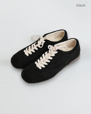 Suede sneakers