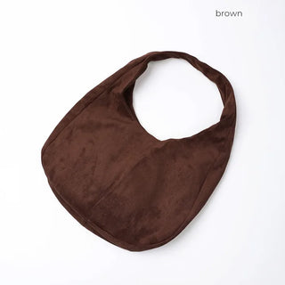 Daily Suede Shoulder Bag
