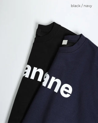 Lettering sweatshirt