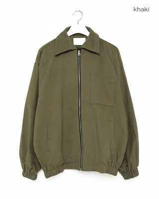 Color pocket zipper jacket