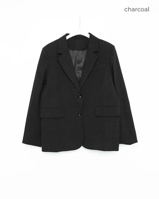 Pinstripe Welt Pocket Jacket