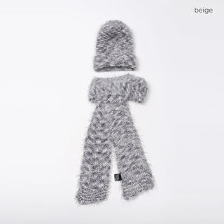 Soft beanie & scarf set