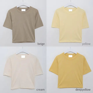 Crop Basic T-Shirt