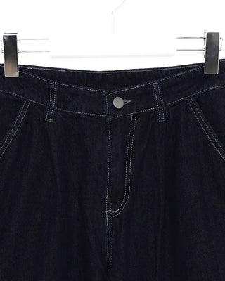 X Wide Side Seam Rigid Denim Pants