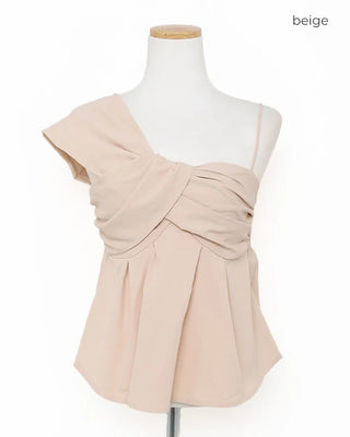 Twist Ribbon Camisole Blouse