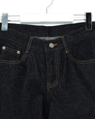 Wide Flare Rigid Denim Pants