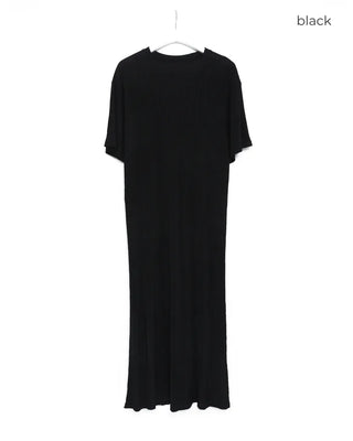 Summer pleated long dress