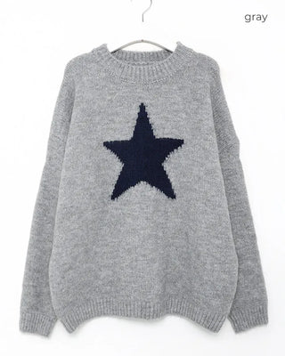 Star pattern sweater