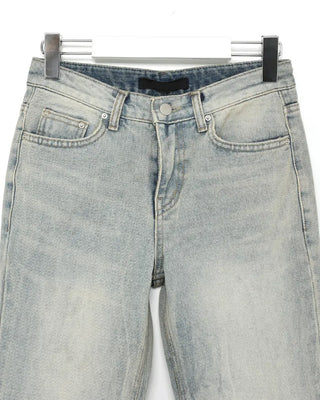 Semi-bootcut denim