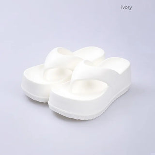 Platform beach sandals