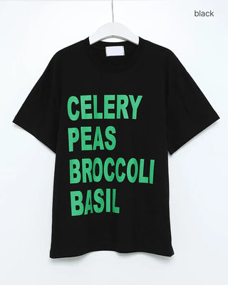Big Lettering Cropped T-Shirt
