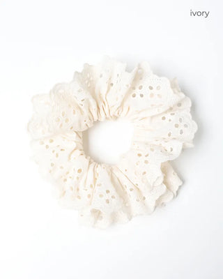 Double Lace Hair Scrunchie