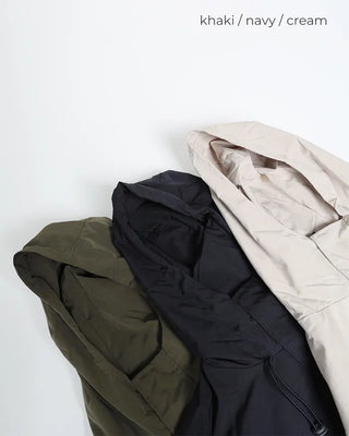 Hooded windbreaker