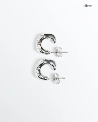 Bold earrings