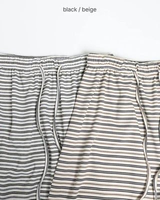 Triple Border Rib Easy Maxi Skirt
