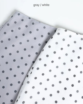 Polka Dot Midi Frill Skirt