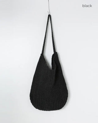 Knitted shoulder bag