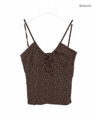 Floral Ribbon Camisole