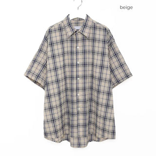 Bright check shirt
