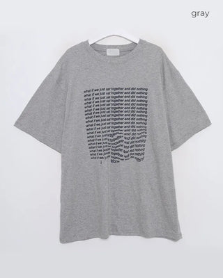 (Unisex) Together Lettering T-Shirt