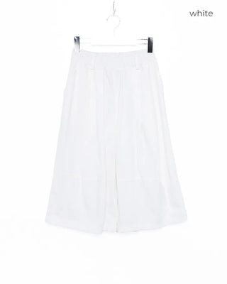 Oversized Banded Bermuda Pants