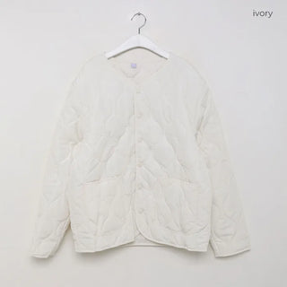 (Unisex) Pocket Quilted Jacket