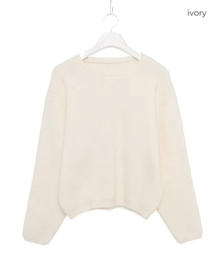 Oversized Round Neck Knit