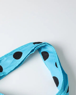 Big polka dot shoulder bag
