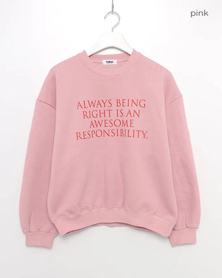 Awesome Lettering Sweatshirt