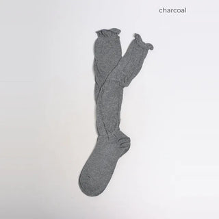 See-through knee-high socks