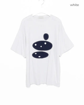 Oval Patch Oversized T-Shirt