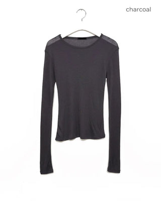 Round Long-Sleeve T-Shirt