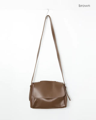Flap belt shoulder bag